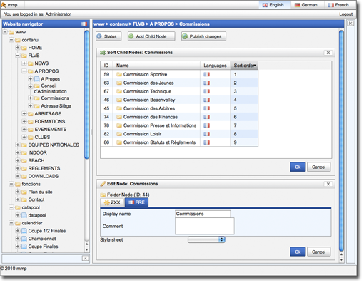 Image: Administration Interface Image: Administration Interface