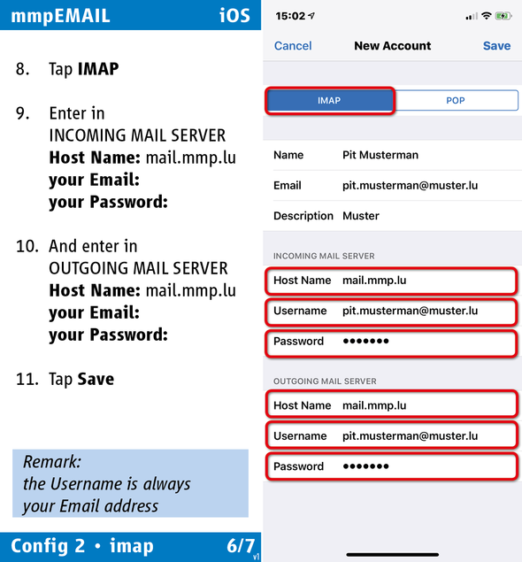 IMAP Configuration 6