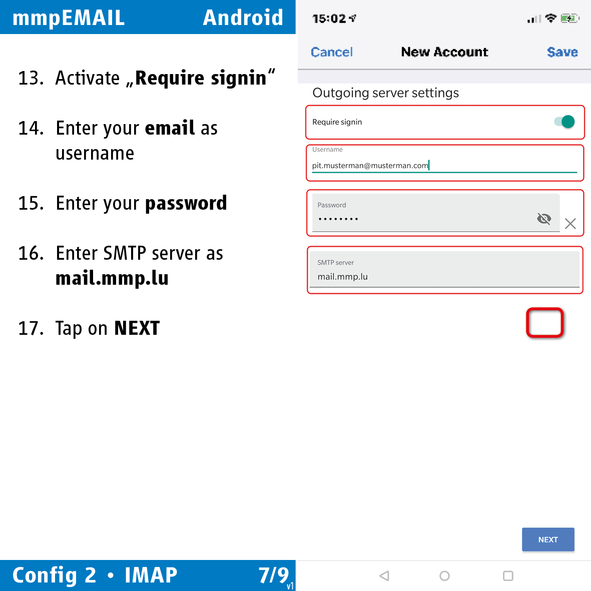 IMAP Configuration 7